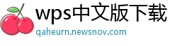 wps中文版下载